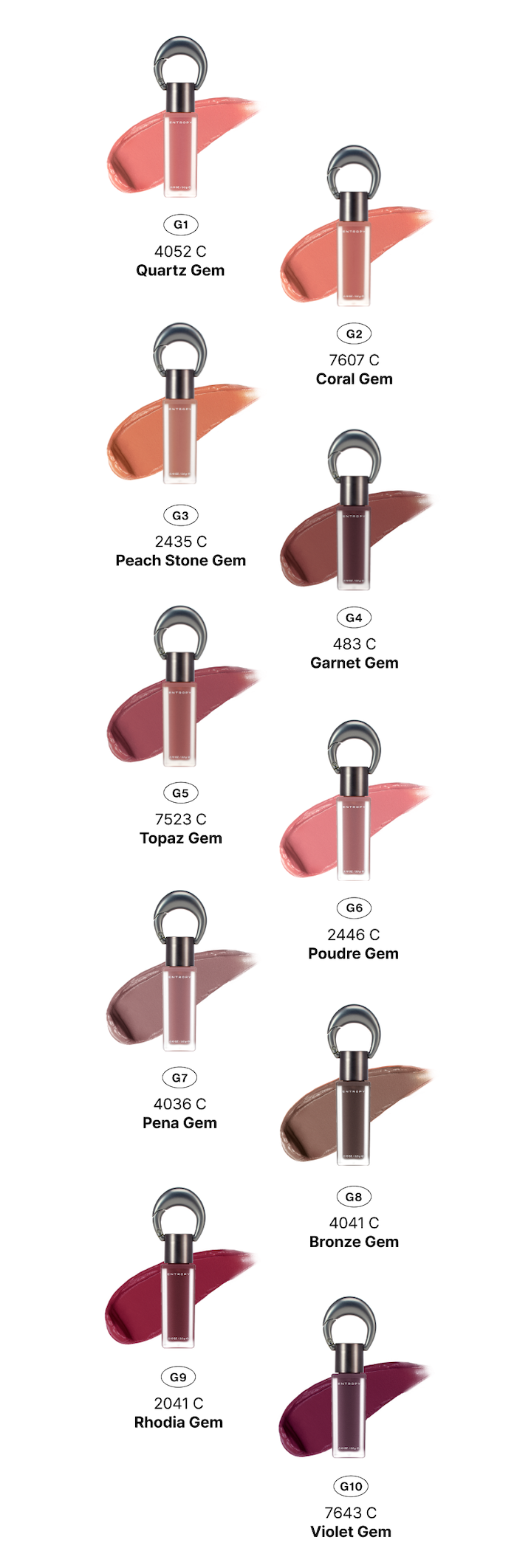 CHARM TINT Blurry Base Line - 10 Colors - Image 4