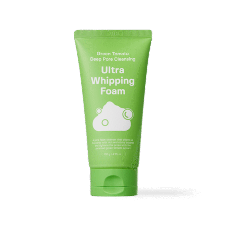 Green Tomato Deep Pore Cleansing Ultra Whipping Foam 120g